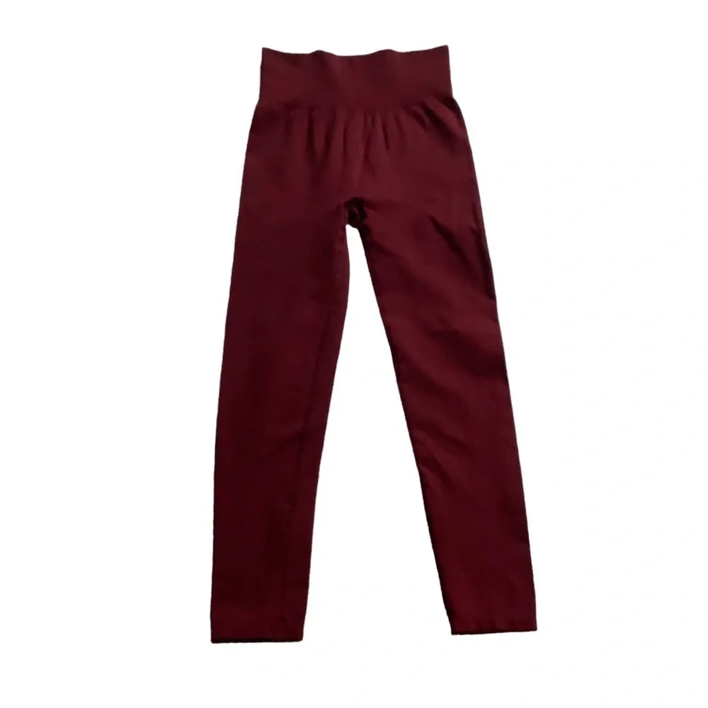 T/ALA Tala Crimson Red Leggings Size Medium